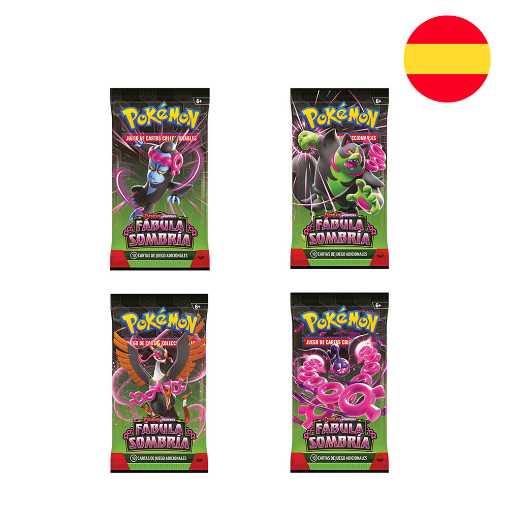 Juego cartas Fabula Sombria Escarlata & Purpura SV6.5 Booster Pokemon español