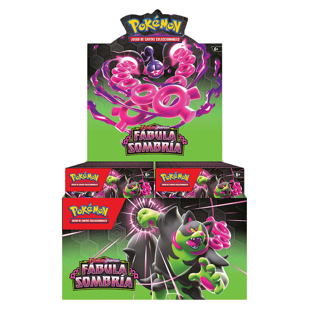 Juego cartas Fabula Sombria Escarlata & Purpura SV6.5 Booster Pokemon español