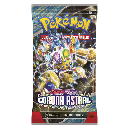 Sobre cartas Corona Astral Escarlata & Purpura Pokemon español