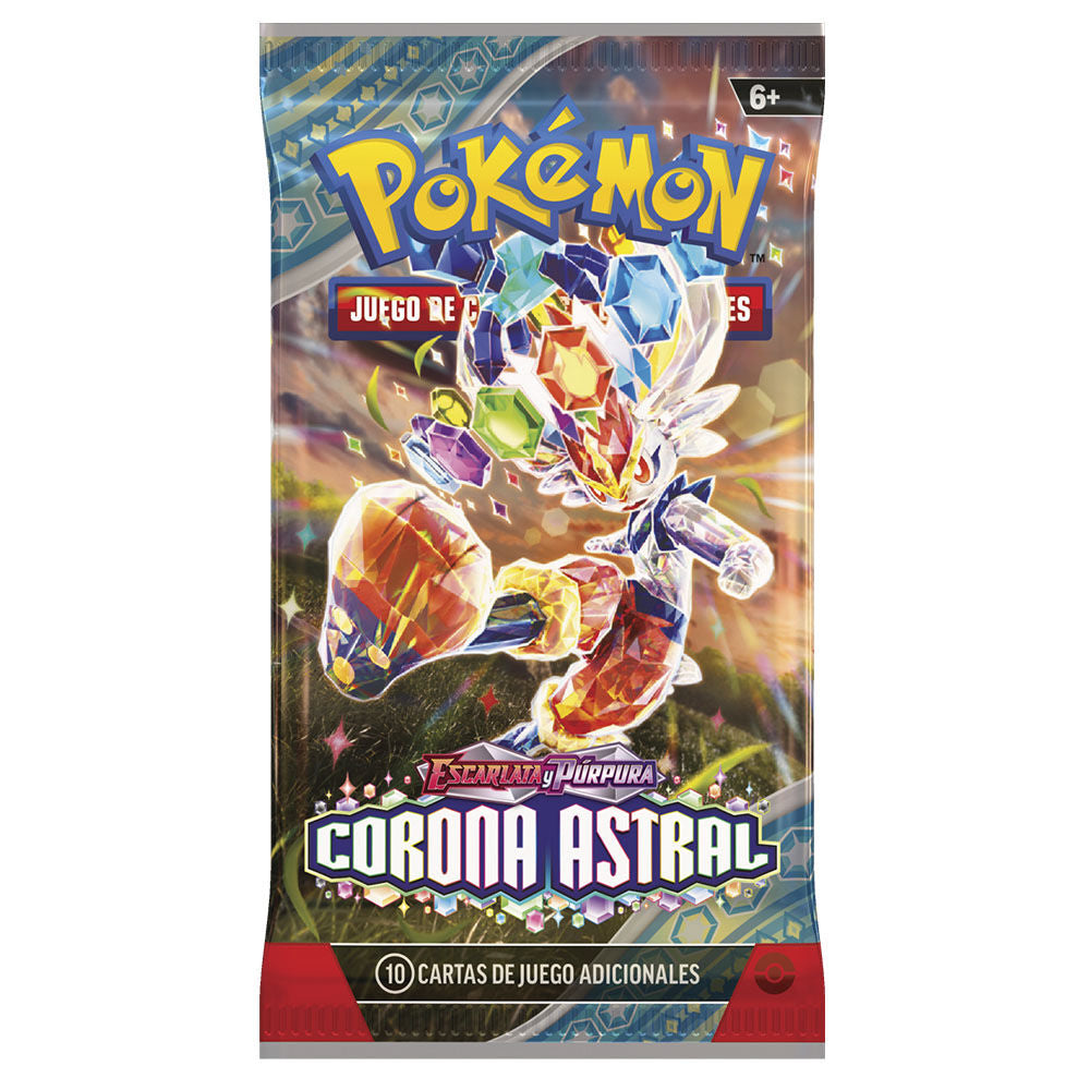 Sobre cartas Corona Astral Escarlata & Purpura Pokemon español
