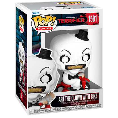 Figura POP Terrifier Art the Clown with Bike