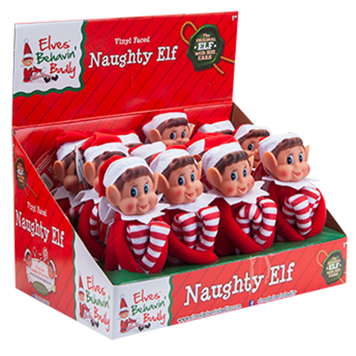 Muñeco Elfo Niño Naughty Elf Elves Behavin' Badly 30cm