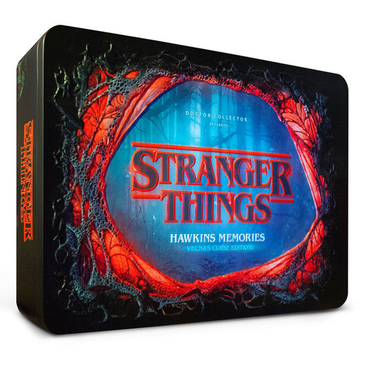 Caja metalica Hawkins Memories Vecna Curse Limited Stranger Things