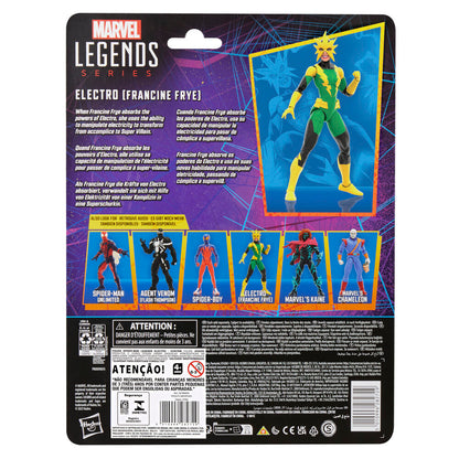 Figura Electro Francine Frye Spider-Man Marvel 15cm
