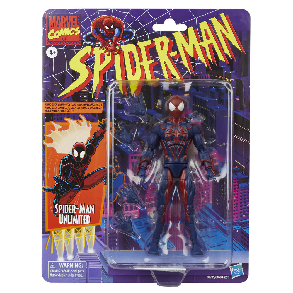 Figura Spider-Man Unlimited Spiderman Marvel Comics 15cm