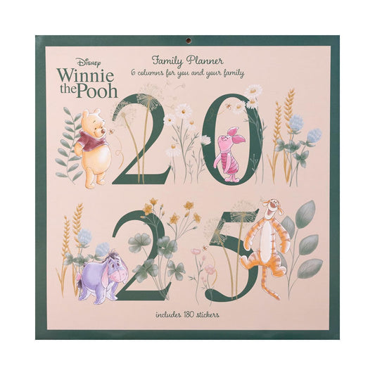 Calendario planificador familiar Winnie the Pooh Disney