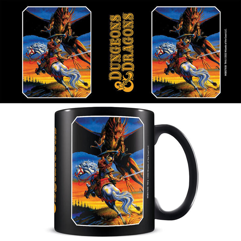Taza Cazador de Dragones Dragones y Mazmorras 315ml