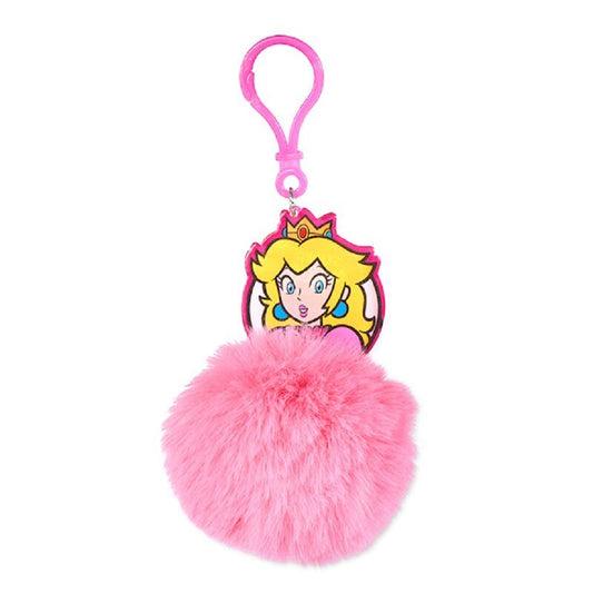 Llavero Pompom Peach Super Mario Bros