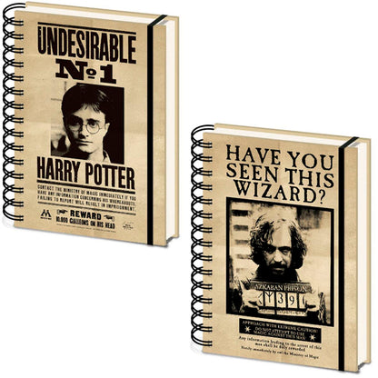 Cuaderno A5 lenticular Carteles Harry & Sirus Harry Potter