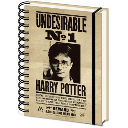 Cuaderno A5 lenticular Carteles Harry & Sirus Harry Potter