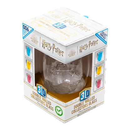Vaso 3D doble pared Hedwig Harry Potter