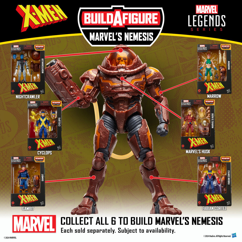 Figura Nightcrawler X-Men Marvel 15cm