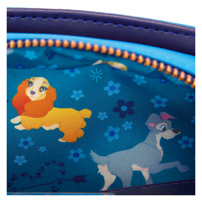 Bolso bandolera 70th Anniversary La Dama y el Vagabundo Disney Loungefly