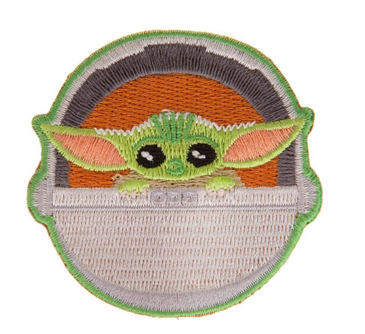 Pegatina de bordado Grogu Star Wars