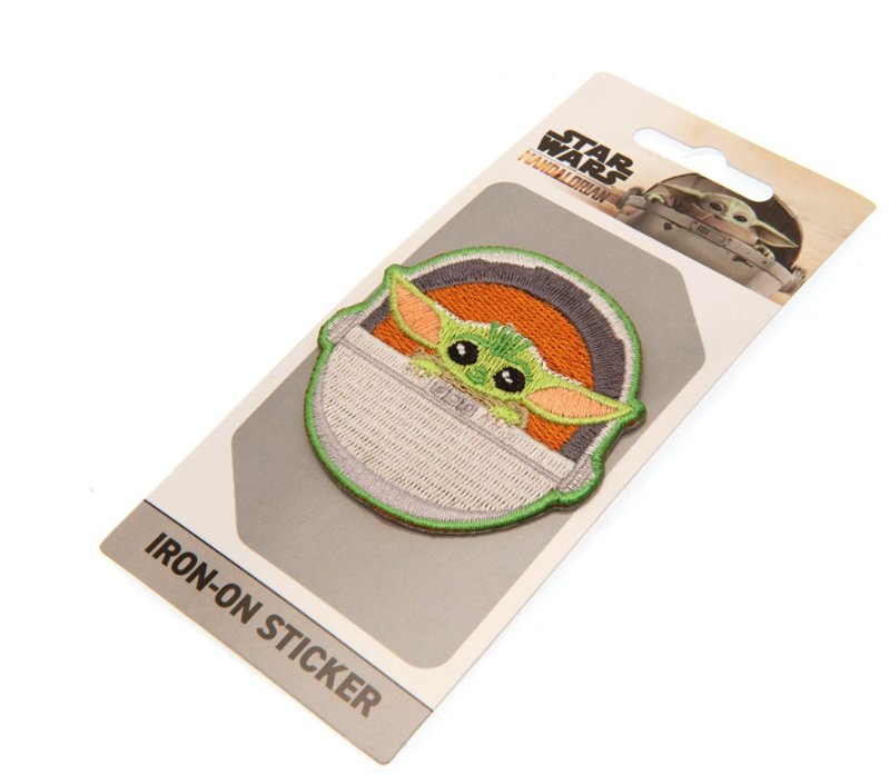Pegatina de bordado Grogu Star Wars
