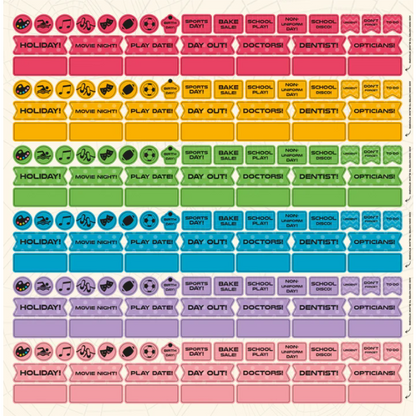 Calendario planificador familiar Spiderman Marvel