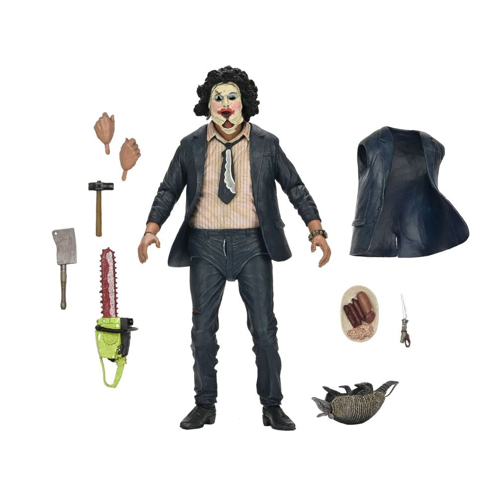 Figura Leatherface Pretty Woman 50th Anniversary La matanza de Texas 18cm