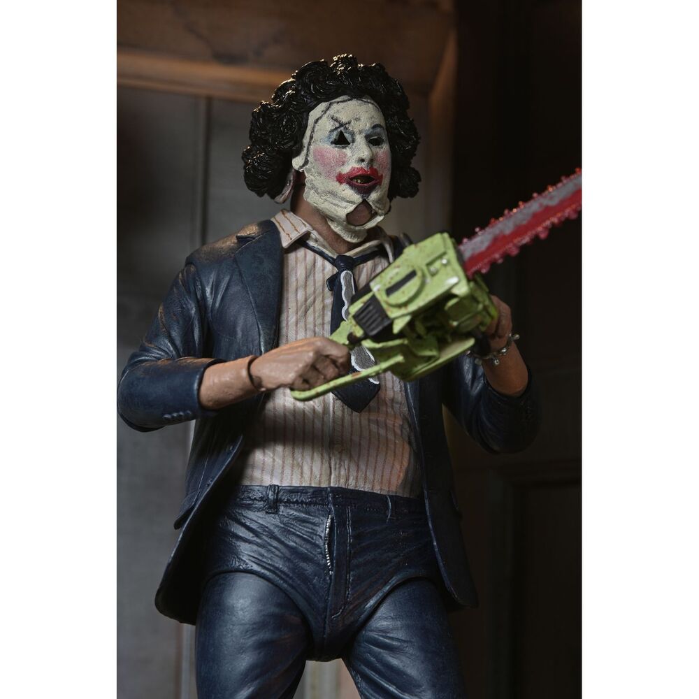 Figura Leatherface Pretty Woman 50th Anniversary La matanza de Texas 18cm