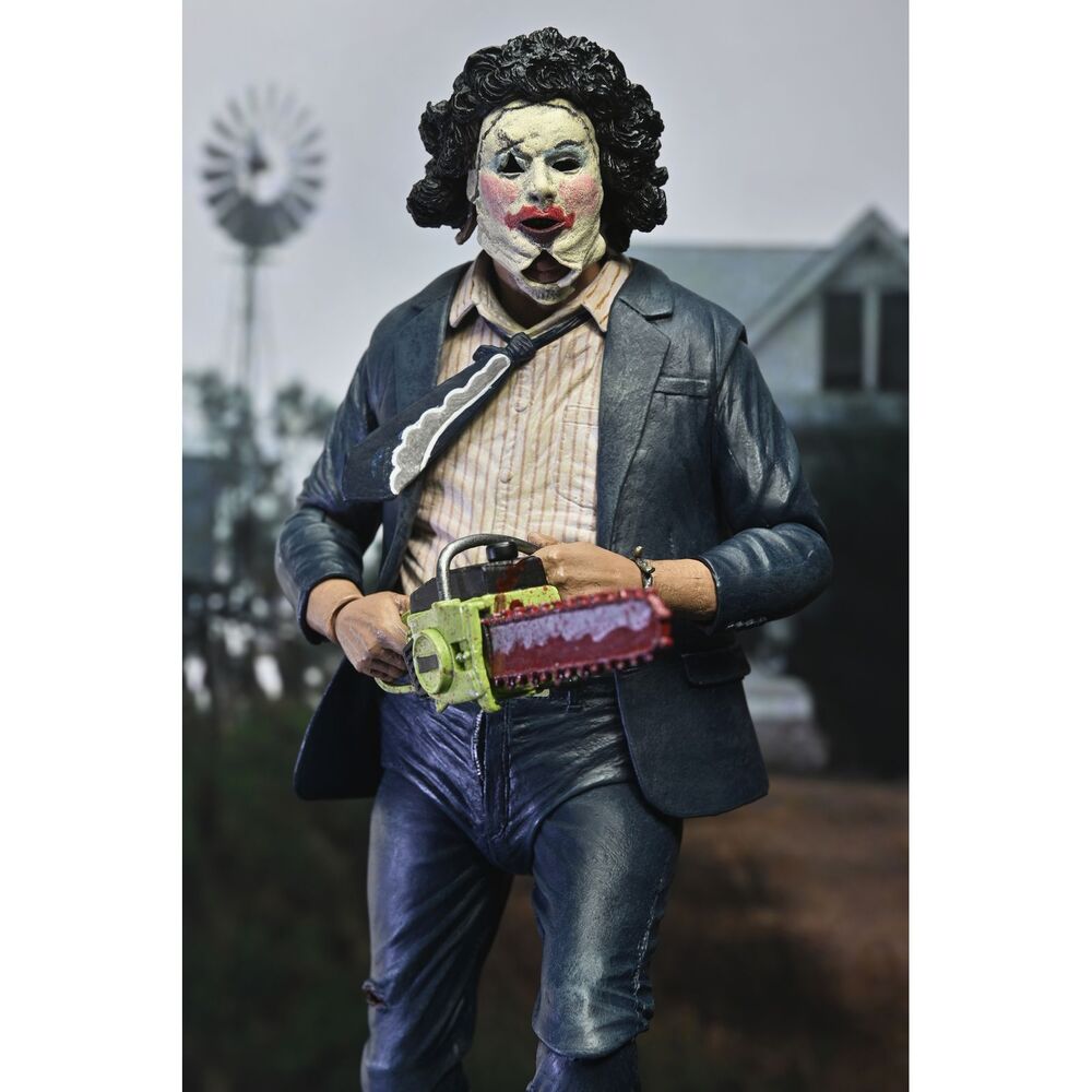 Figura Leatherface Pretty Woman 50th Anniversary La matanza de Texas 18cm