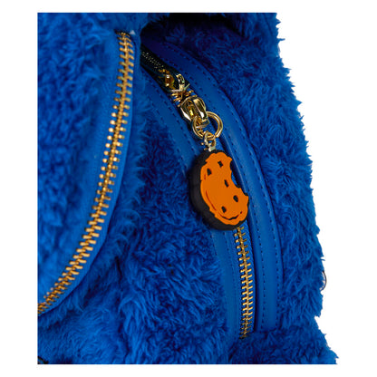 Mochila peluche + monedero Cookie Monster Barrio Sesamo Loungefly