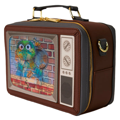 Bolso bandolera lenticular Retro TV Barrio Sesamo Loungefly