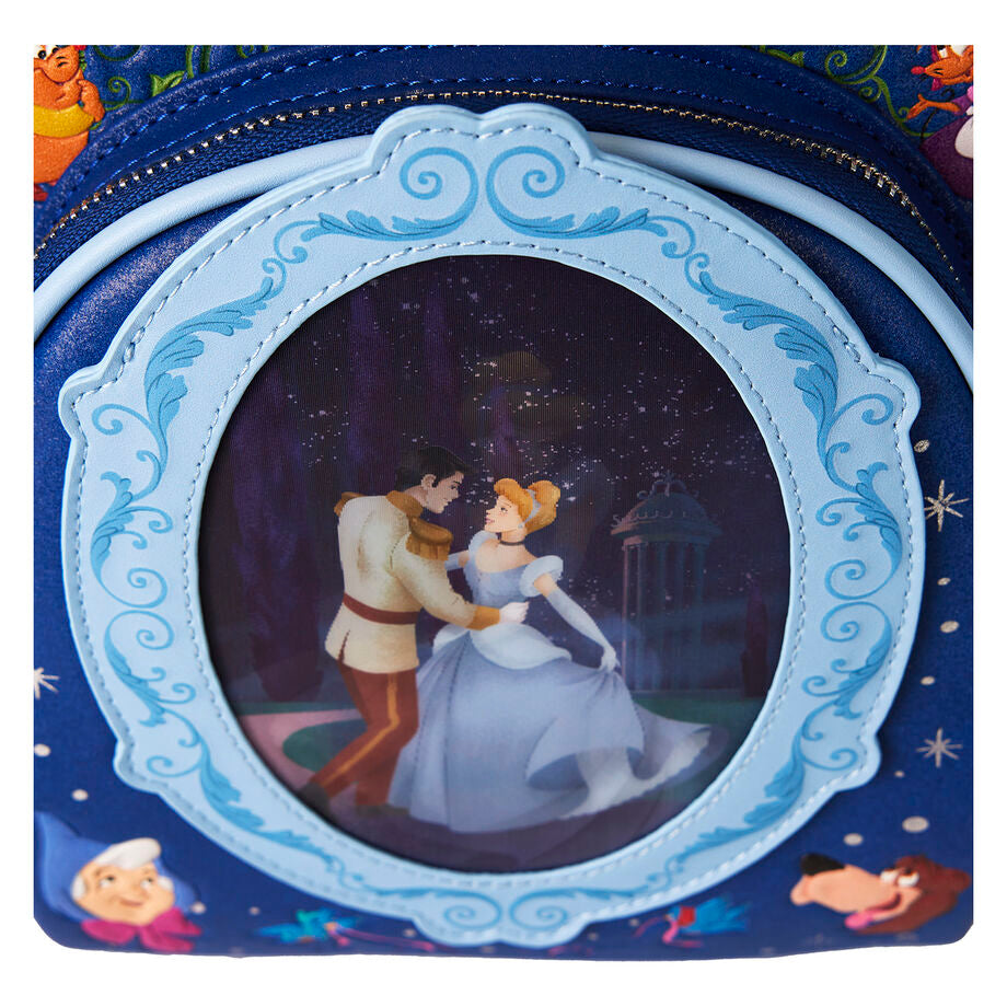 Mochila lenticular 75th Anniversary La Cenicienta Disney Loungefly 26cm