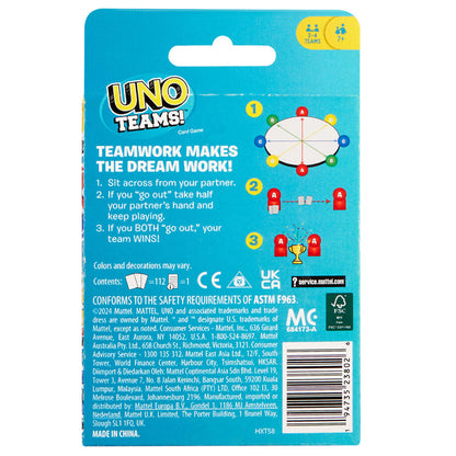 Juego cartas UNO Teams