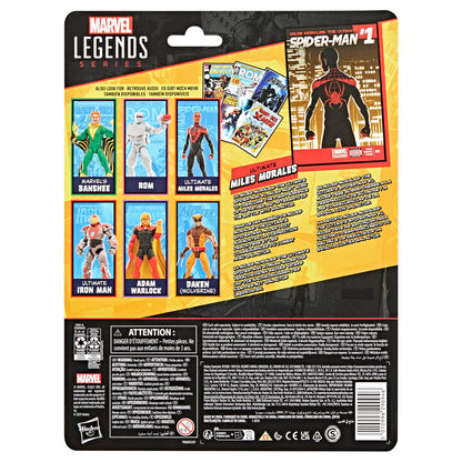 Figura Miles Morales Ultimate Spider-Man Marvel Legends 15cm
