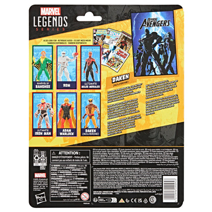 Figura Daken Wolverine Dark Avengers Marvel Legends 15cm