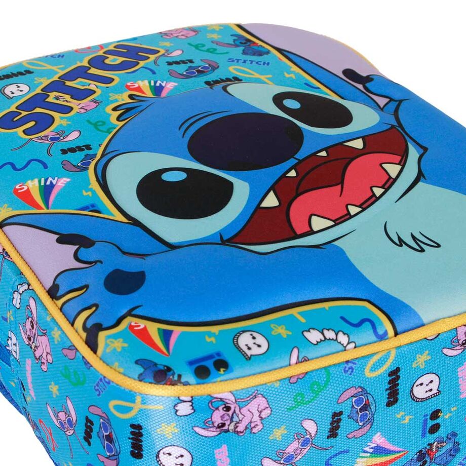 Mochila 3D Elite Stitch Disney 31cm
