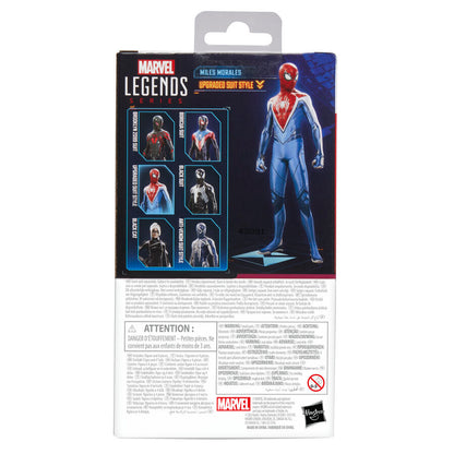 Figura Miles Morales Upgraded Suit Style Spider-Man 2 Marvel Legends 15cm