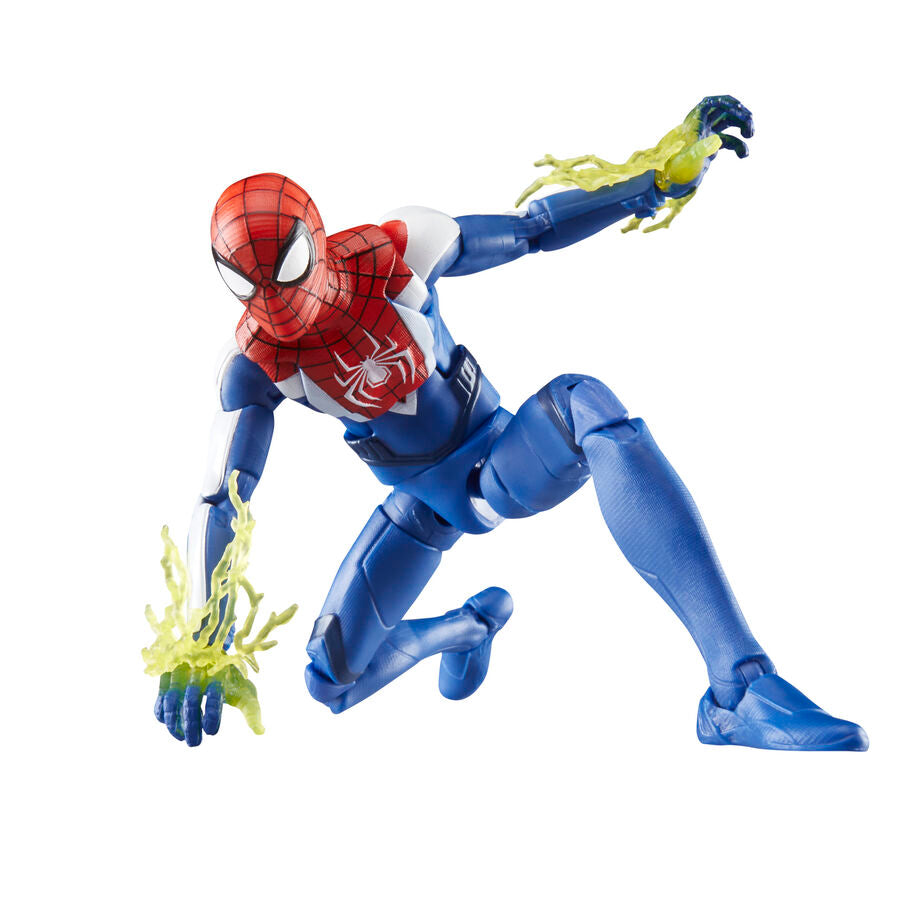 Figura Miles Morales Upgraded Suit Style Spider-Man 2 Marvel Legends 15cm