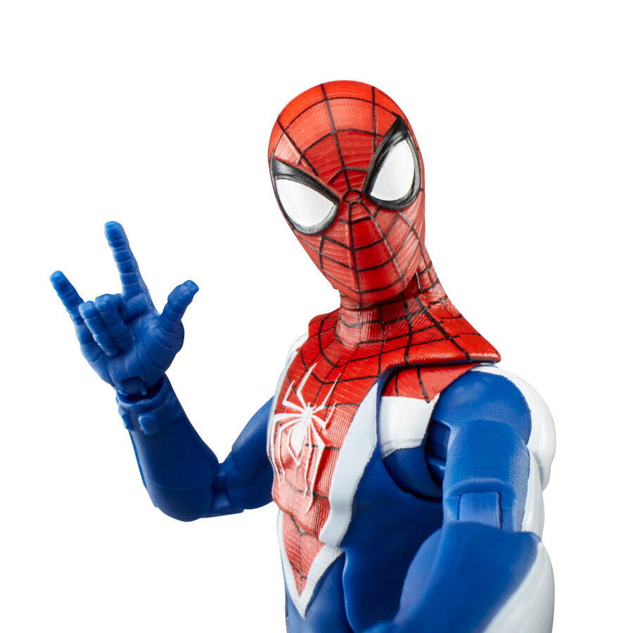 Figura Miles Morales Upgraded Suit Style Spider-Man 2 Marvel Legends 15cm