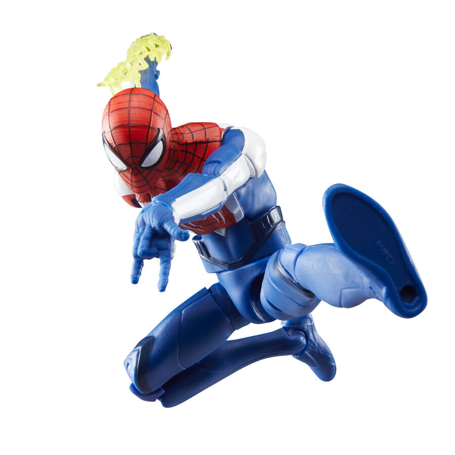 Figura Miles Morales Upgraded Suit Style Spider-Man 2 Marvel Legends 15cm
