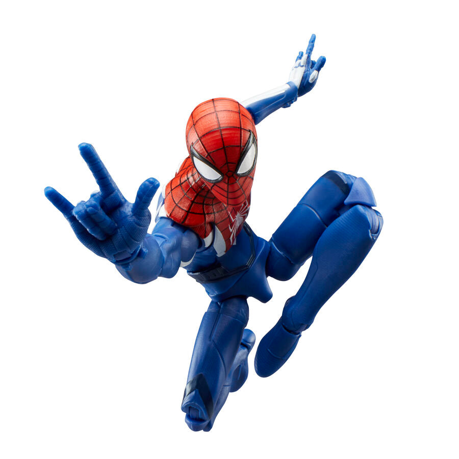 Figura Miles Morales Upgraded Suit Style Spider-Man 2 Marvel Legends 15cm