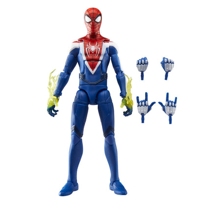 Figura Miles Morales Upgraded Suit Style Spider-Man 2 Marvel Legends 15cm