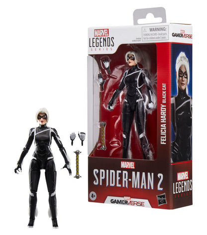 Figura Felicia Hardy Black Cat Spider-Man 2 Marvel Legends 15cm