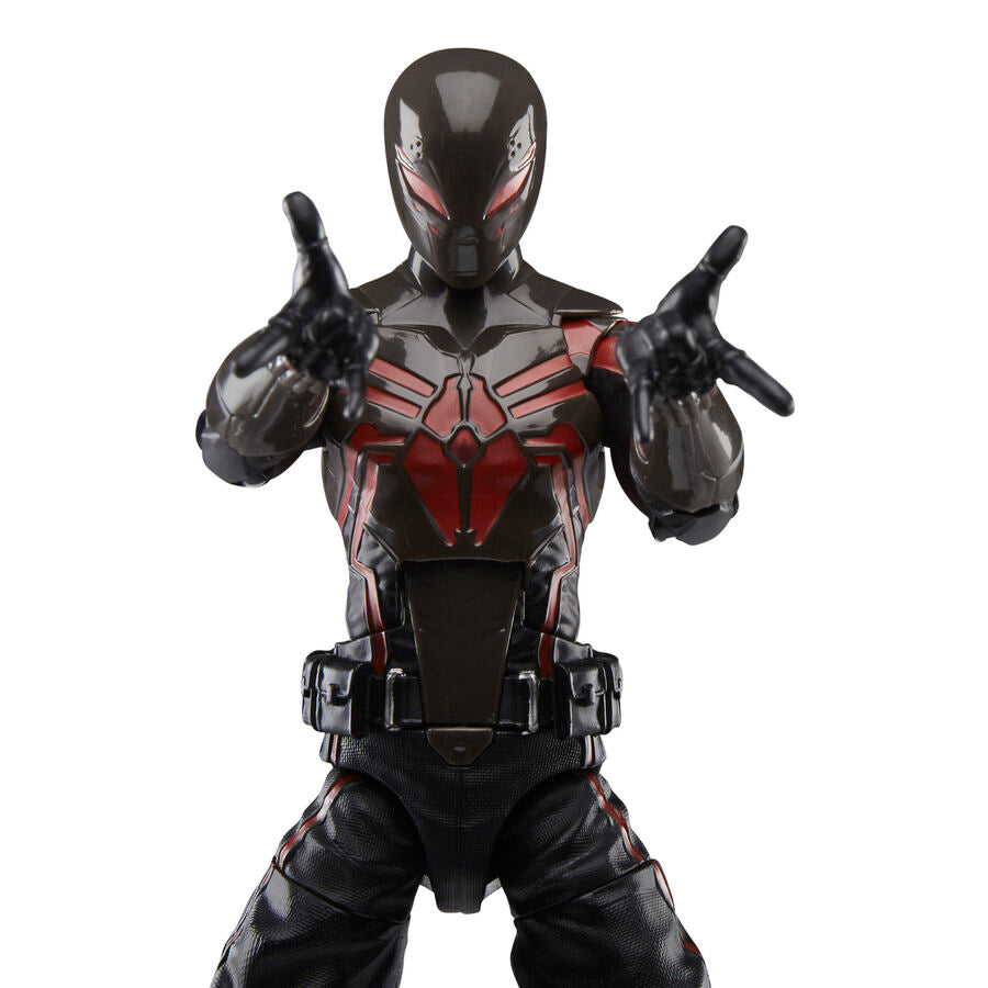 Figura Miles Morales Brooklyn 2099 Suit Spider-Man 2 Marvel Legends 15cm