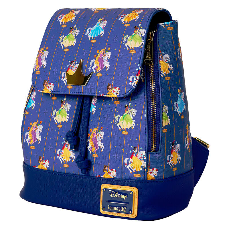 Mochila Carrusel Princesas Disney Loungefly 26cm