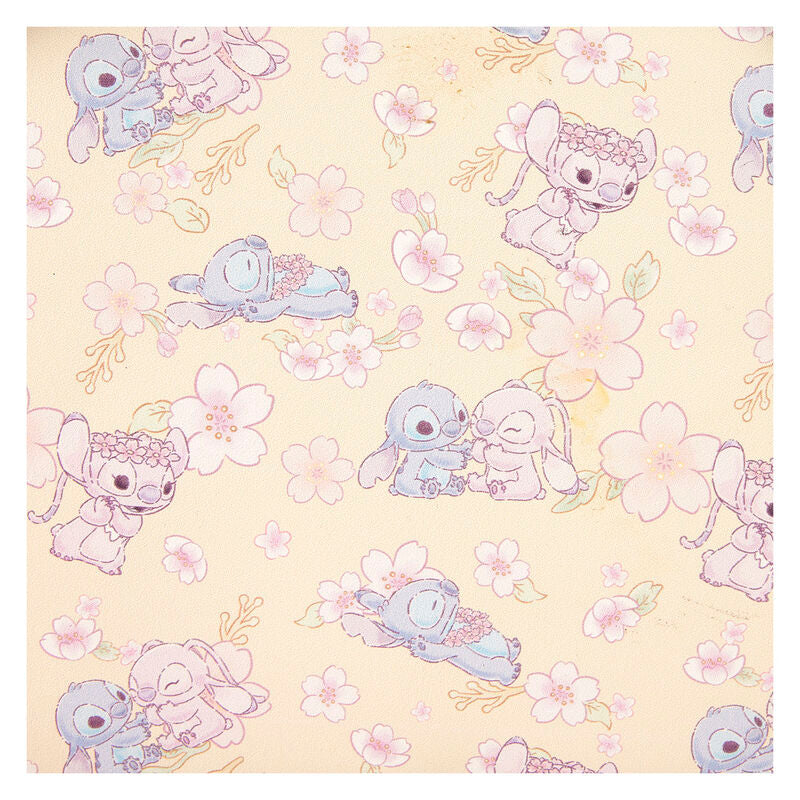 Mochila Cherry Blossom Stitch Disney Loungefly 26cm
