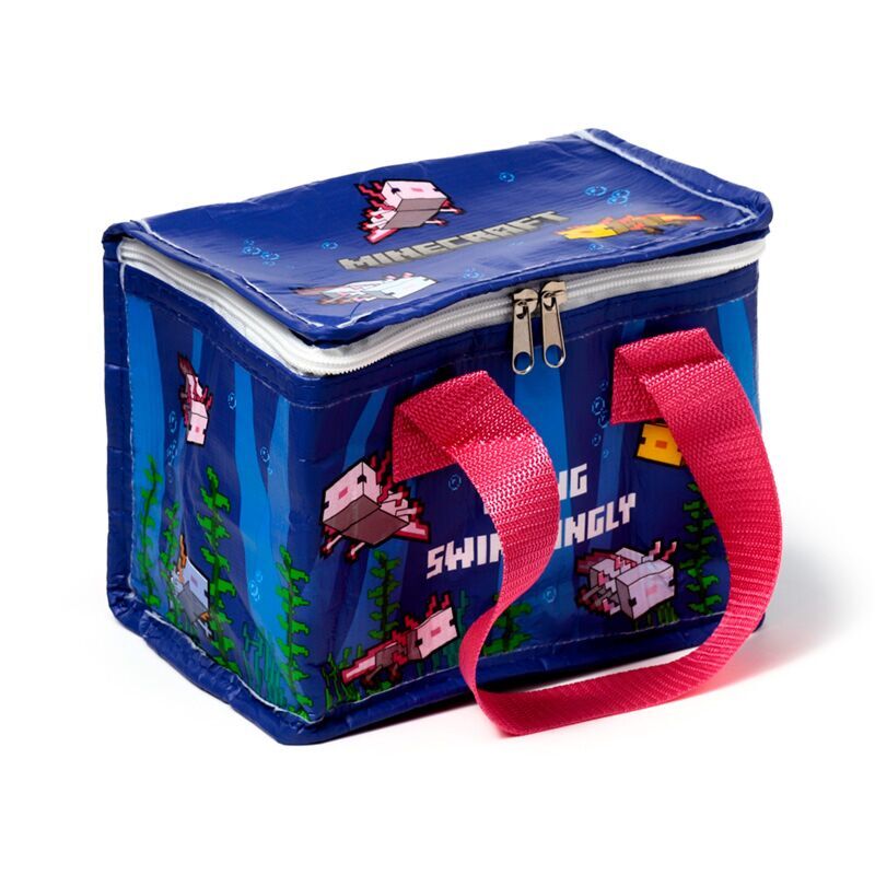 Bolsa refrigerante Ajolote Minecraft