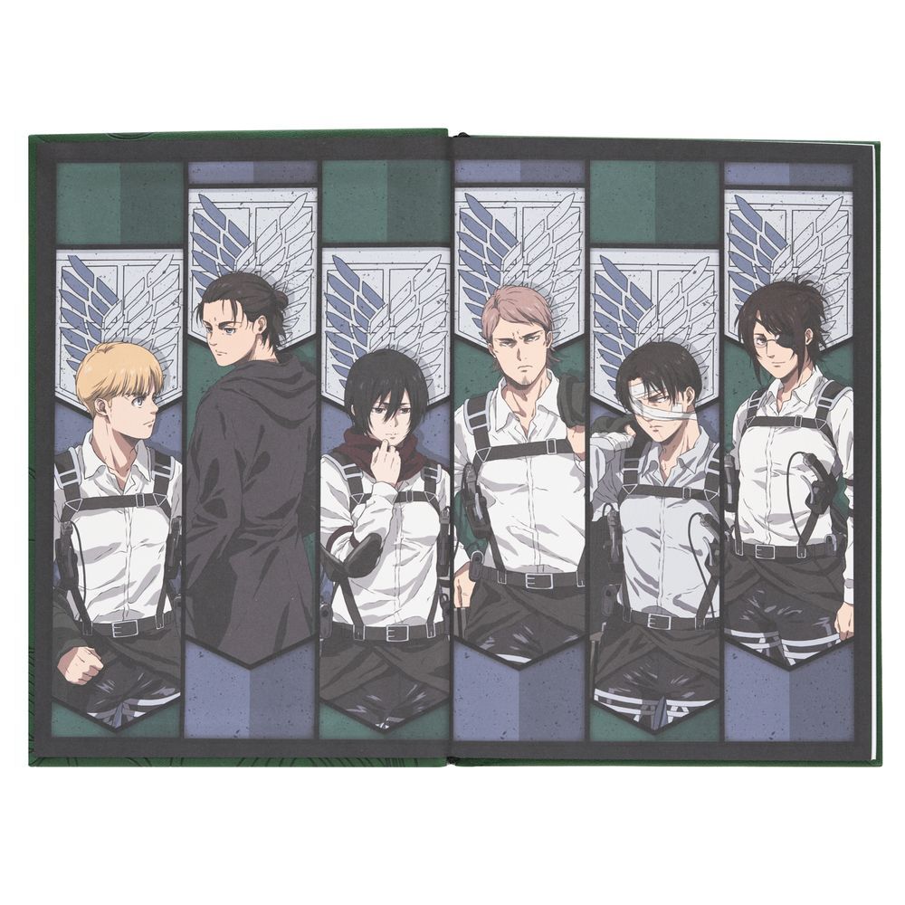 Cuaderno premium A5 Attack on Titan