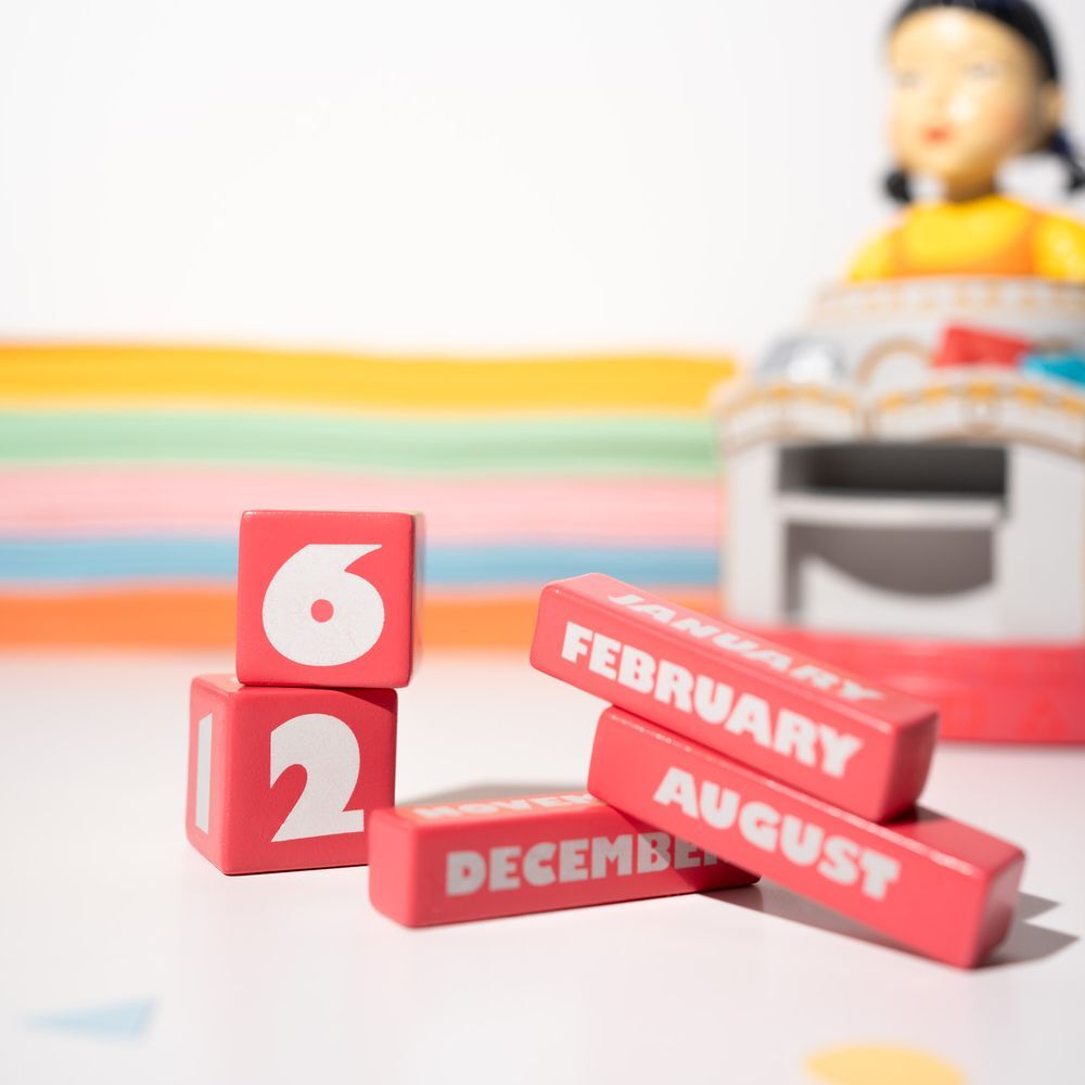 Calendario Perpetuo 3D El Juego del Calamar