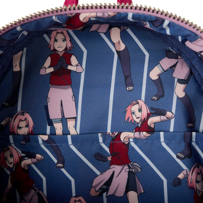 Mochila Sakura Naruto Shippuden Loungefly 26cm