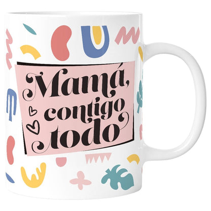 Taza Mama Contigo Todo 330ml