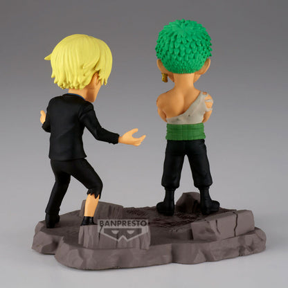 Figura Roronoa Zoro & Sanji One Piece 8cm