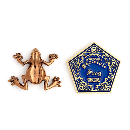 Pin Rana de Chocolate + Bola de Navidad Harry Potter