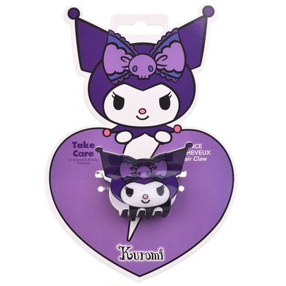 Pinza Pelo Premium Kuromi Hello Kitty