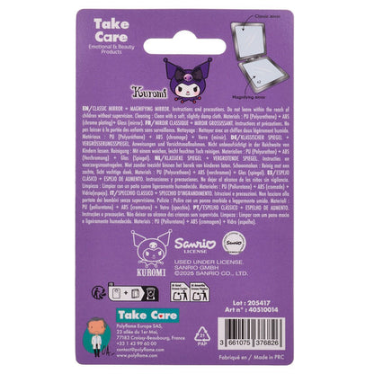 Espejo de Bolsillo Kuromi Hello Kitty