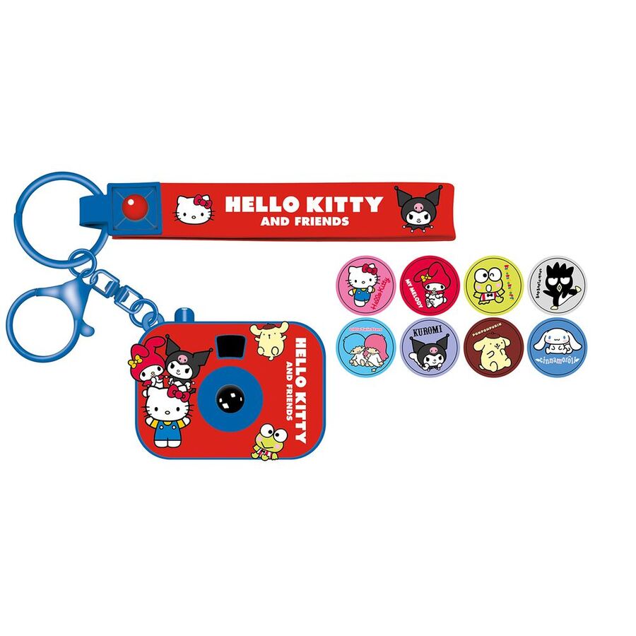Llavero Proyector + 8 imagenes Hello Kitty and Friends